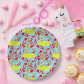 Bagpipes Muzieknoten Papieren Bordje (Feest)