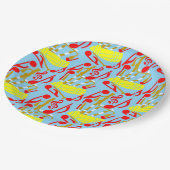 Bagpipes Muzieknoten Papieren Bordje (Gekanteld)