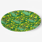 Bagpipes Muzieknoten Papieren Bordje (Gekanteld)