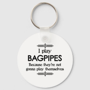 Bagpipes - Speel zelf Funny Deco Music Sleutelhanger