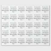 Bagpipes Stemmen zeggen dat hij moet spelen Cadeaupapier (Vlak)