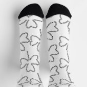 Bagpipes Text Shamrock Sokken (Top)