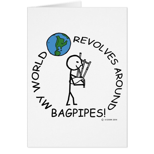 Bagpipes - Wereld revolveert rond (Voorkant)
