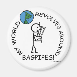 Bagpipes - Wereld revolveert rond Magneet