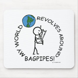 Bagpipes - Wereld revolveert rond Muismat