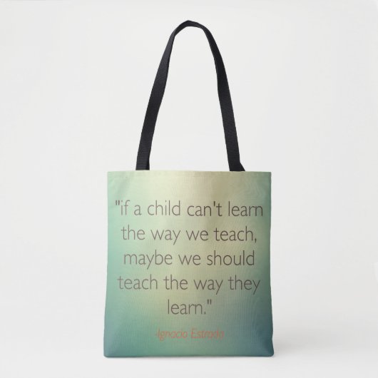Bags Education citeert Tote Bag (Voorkant)