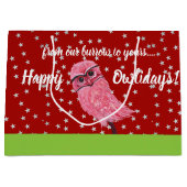 Bags voor boomwortel groot cadeauzakje (Voorkant)