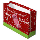 Bags voor boomwortel groot cadeauzakje (Voorkant Gekanteld)