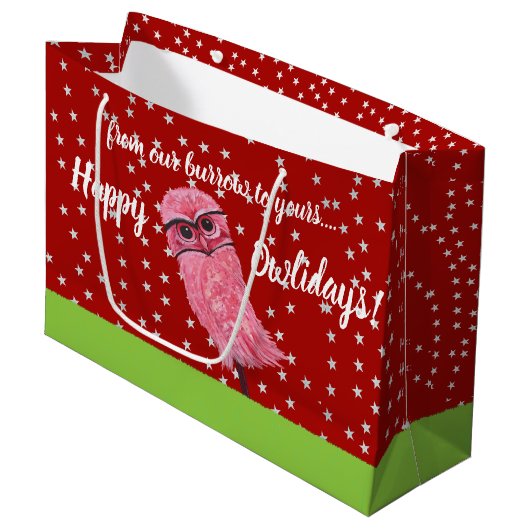 Bags voor boomwortel groot cadeauzakje (Voorkant Gekanteld)