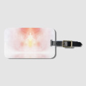 Bagtag met een sereen abstract ontwerp bagagelabel (Voorkant (horizontaal))