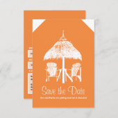 Bagtag naar Jamaica Save The Date (Voorkant / Achterkant)