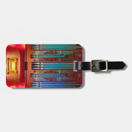 Bagtag voor organisten - Christchurch Bagagelabel