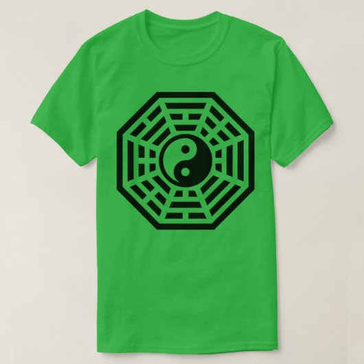 Bagua Pakua Yin Yang Chi Feng Shui Martial Arts T-shirt (Design voorkant)