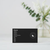 Bagua-profielkaart Visitekaartje (Staand voorkant)