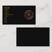 Bagua-profielkaart Visitekaartje (Voorkant / Achterkant)