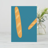 Baguetbroodbuis Kaart (Staand voorkant)