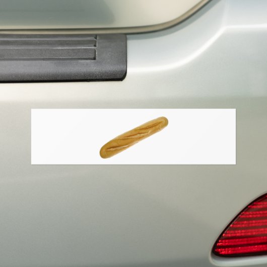 Baguette Bumpersticker (Op auto)