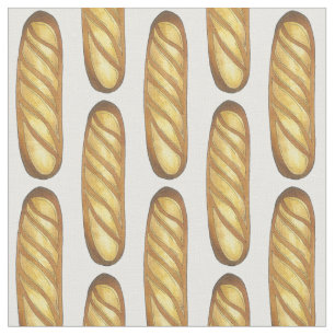 Baguette French Loaf of Bread Bakery Boulangerie Stof