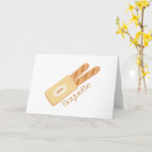 Baguette Kaart (Gele Bloem)