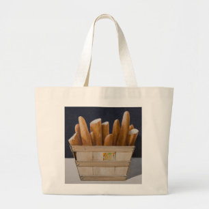 Baguettes 2010 grote tote bag