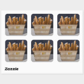 Baguettes 2010 vierkante sticker (Vel)