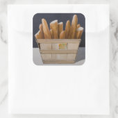 Baguettes 2010 vierkante sticker (Tas)