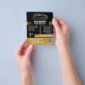 Baguettes, bakkerijen, Bakkerijproducten, Advert. Flyer (Hand)