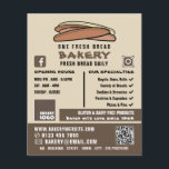 Baguettes, bakkerijen, Bakkerijproducten, Advert. Flyer<br><div class="desc">Vers brood,  bakkerijen,  bakkerijen Adverteren brochures door de winkel van het Visitekaartje.</div>