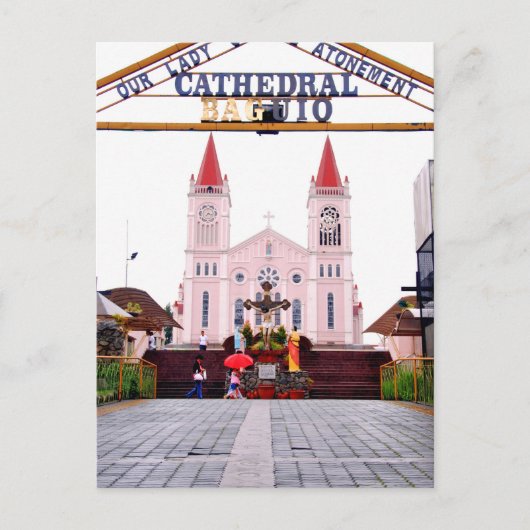 Baguio Cathedral Briefkaart (Voorkant)