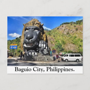 Baguio City, Filippijns Briefkaart. Briefkaart