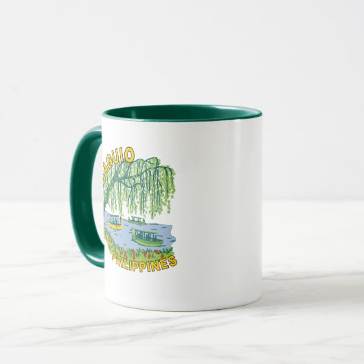 Baguio City Philippines Coffee Mug Mok (Voorkant links)