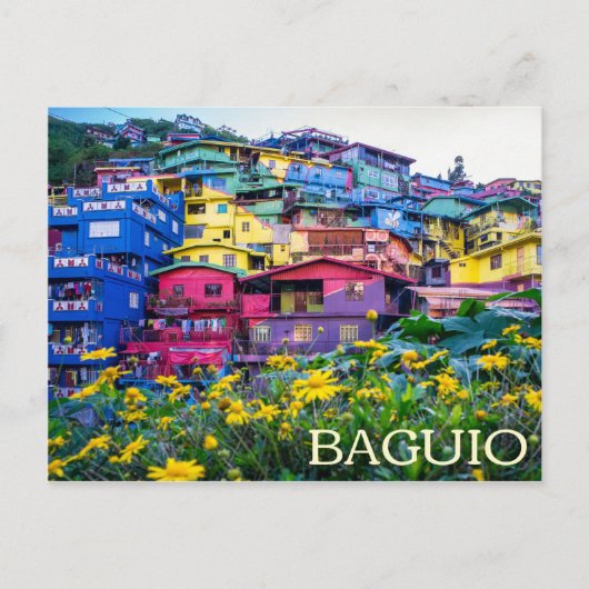 Baguio, Filippijns Briefkaart (Voorkant)