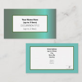 Baguio Morning Visitekaartje (Voorkant / Achterkant)