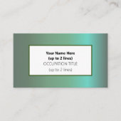 Baguio Morning Visitekaartje (Voorkant)