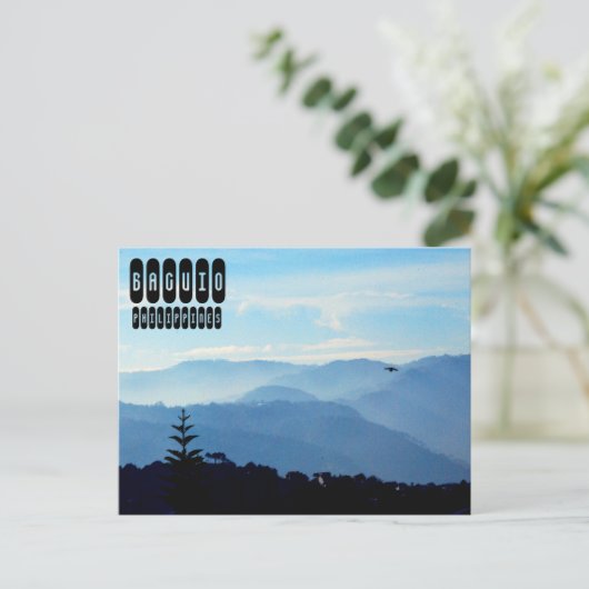 Baguio op de Filipijnen Briefkaart (Staand voorkant)