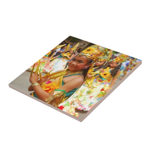 Baguio Panagbenga Festival Tegeltje (Zijkant)