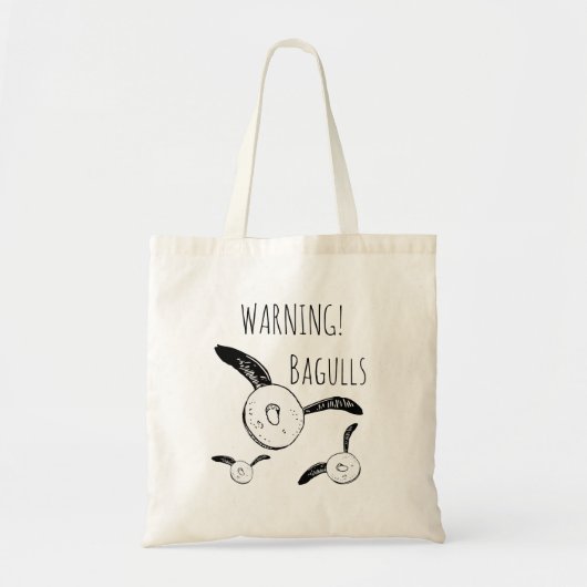 Bagulls met lage vliegers tote bag (Voorkant)