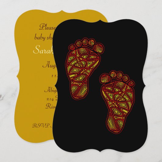 Bagy Footprint Kaart (Voorkant / Achterkant)