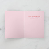 Bah hum bug gevouwen vakantie groet Kaart (Binnen)