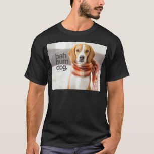 "Bah Hum Dog" Beagle T-shirt