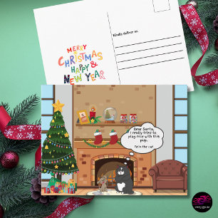 Bah Hum Kat Grappig Kerstmis Feestdagenkaart