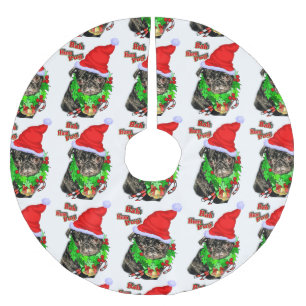 Bah Hum Pug Kerstmis Kerstboom Rok