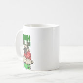 Bah Hum Pug Koffiemok (Voorkant links)
