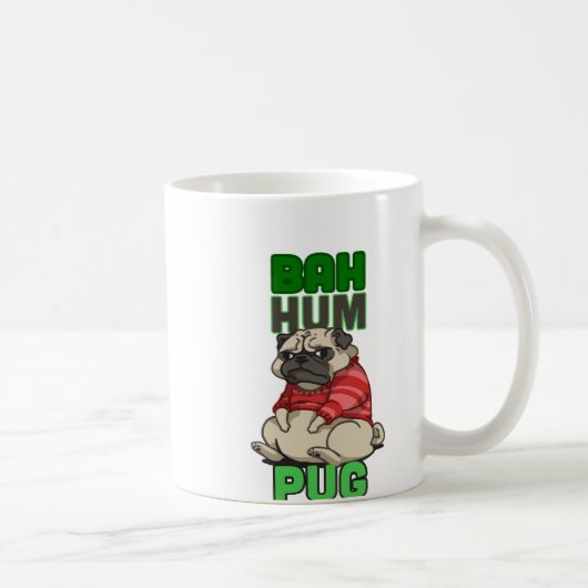 Bah Hum Pug Koffiemok (Rechts)
