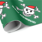 Bah Humbug anti-kerstinpakpapier Cadeaupapier (Rol Hoek)