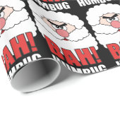 Bah-Humbug Anti-Xmas kerstpapier met kerstinslag Cadeaupapier (Rol Hoek)