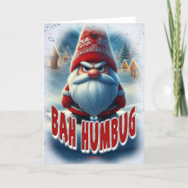 BAH HUMBUG BEDANKKAART