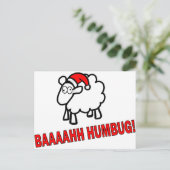Bah Humbug! Briefkaart (Staand voorkant)