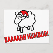 Bah Humbug! Briefkaart (Voorkant)