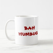 Bah Humbug Bulldog Coffee Mok (Links)